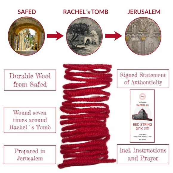 Kabbalah Red String - Picture 6 of 8